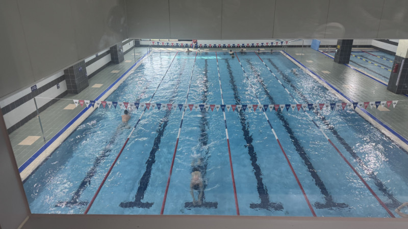 일요일 및 공휴일 1부 자유수영 입장시간